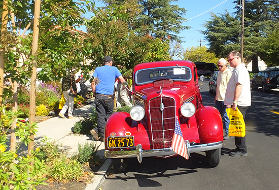 Antique automobiles are part of the Historic Home Tours in Martinez.